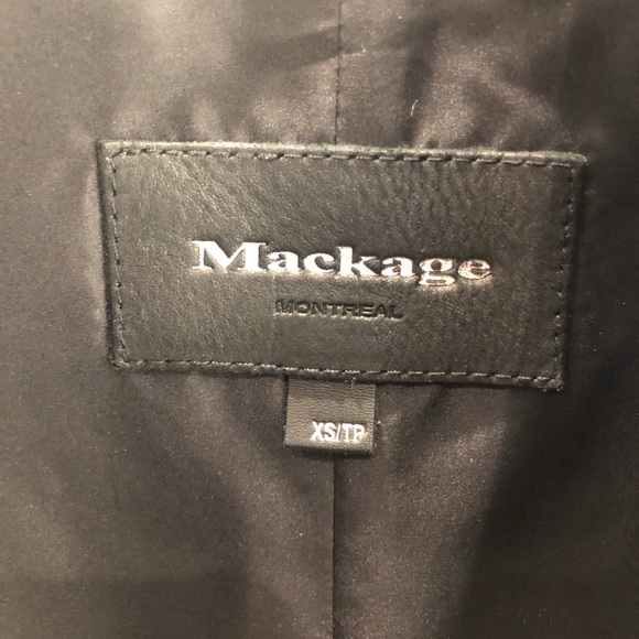MACKAGE Women’s Black Trench Coat (XS) (TP) - Picture 5 of 8